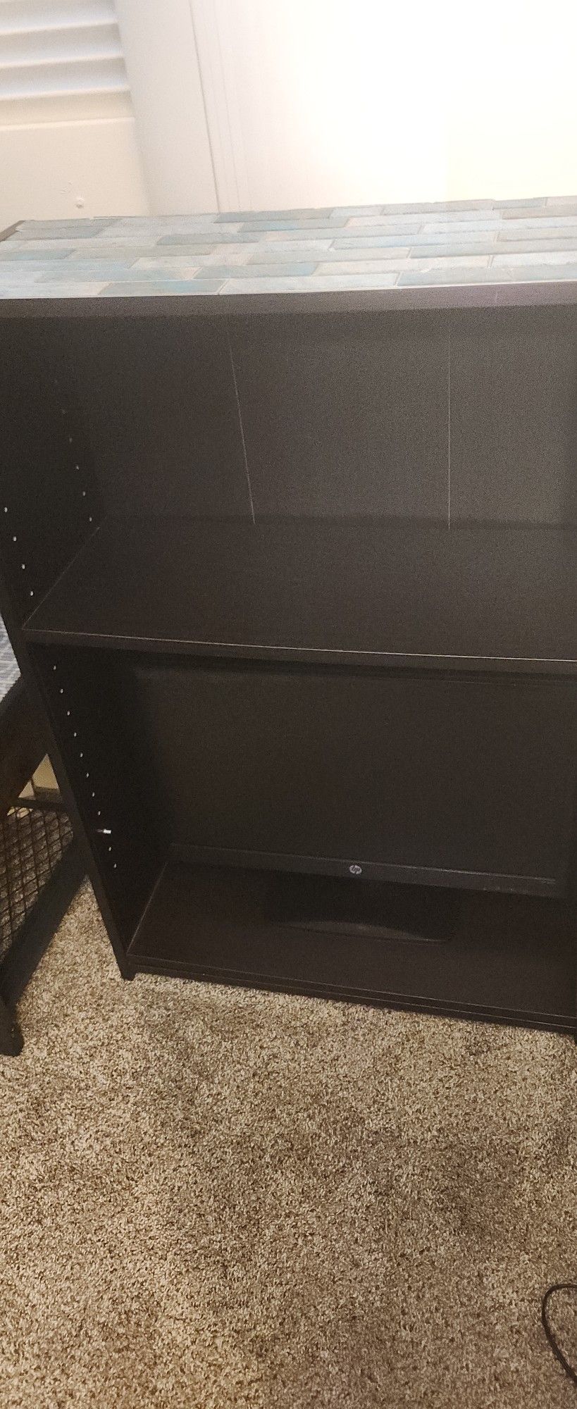 Bookshelf 3 Shelf Adjustable