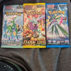 Japanese Pokemon Packs