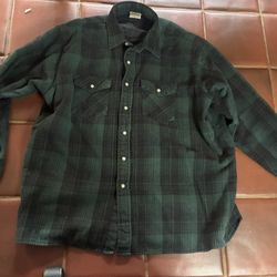 Five Brother 2XL Thick Plaid Flannel Shirt Jacket Lined Insulated Vtg USA