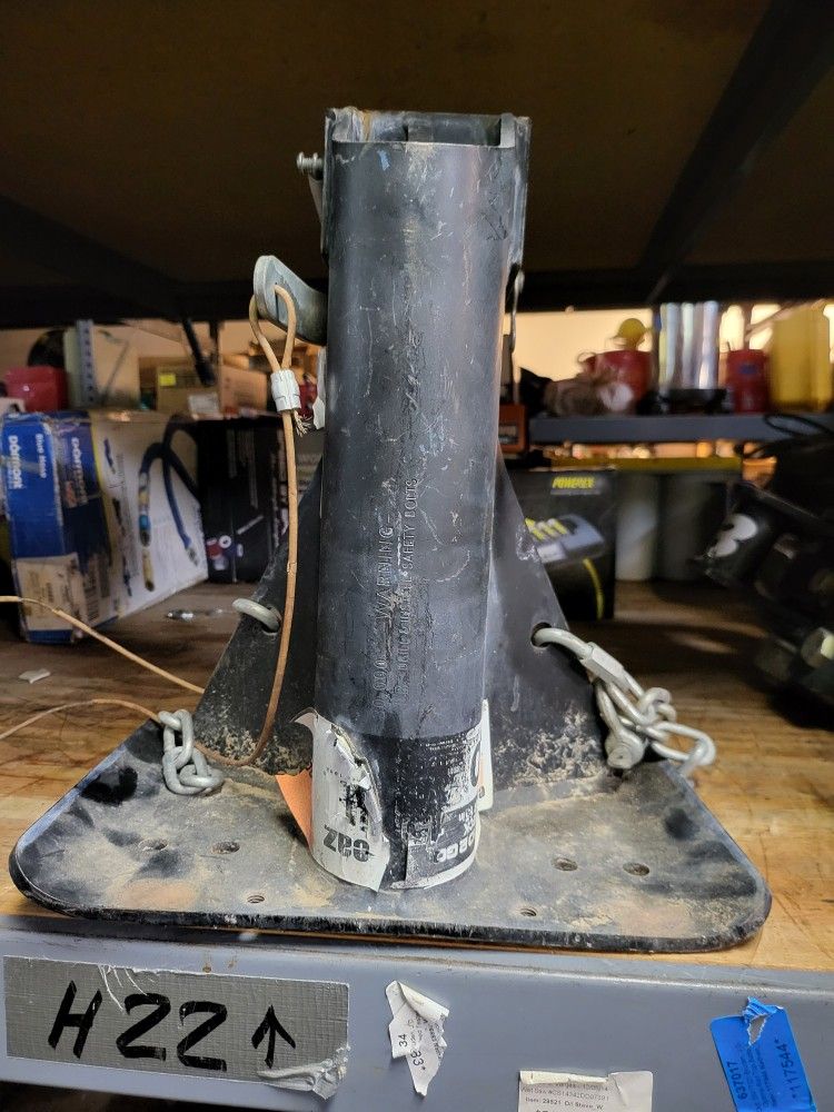 Camco eaz-lift Good 2 go 5th wheel goose neck adaptor 15in 7500 lbs