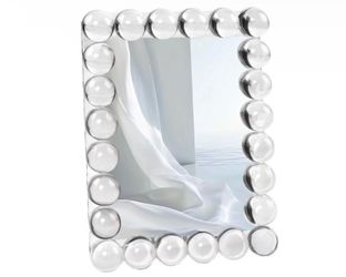 5x7 Clear Bubble Crystal Picture Frame