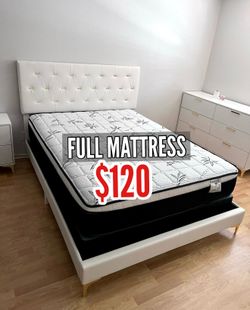 New full mattress only $120