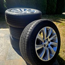 Land Rover Range Rover 18 Inch Wheels Rims OEM Set w/ Tires