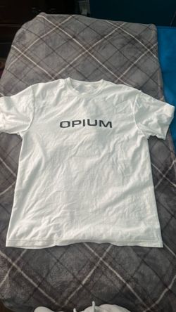 Opium White Graphic T-Shirt