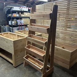 Planter Box, Garden Bed, Woodworking, Built in Garden grove