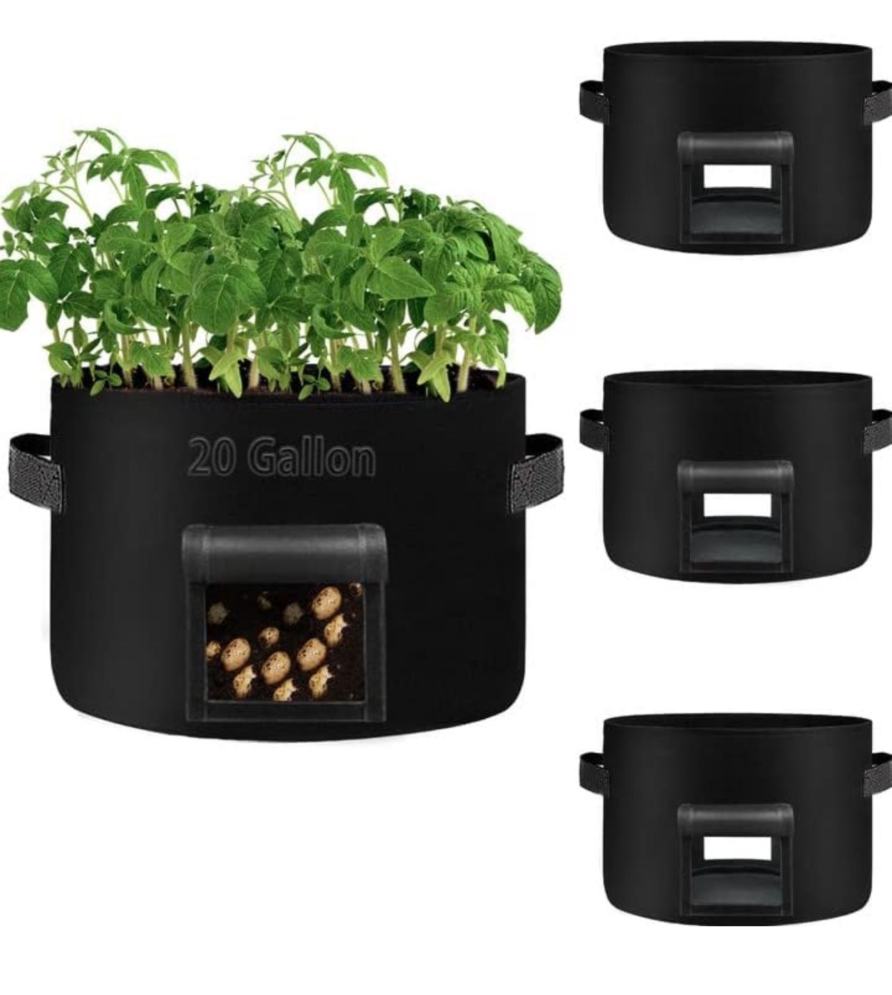 XL garden grow bags - 8 ct