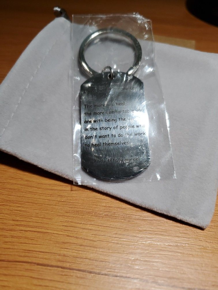 Lettering Keychain