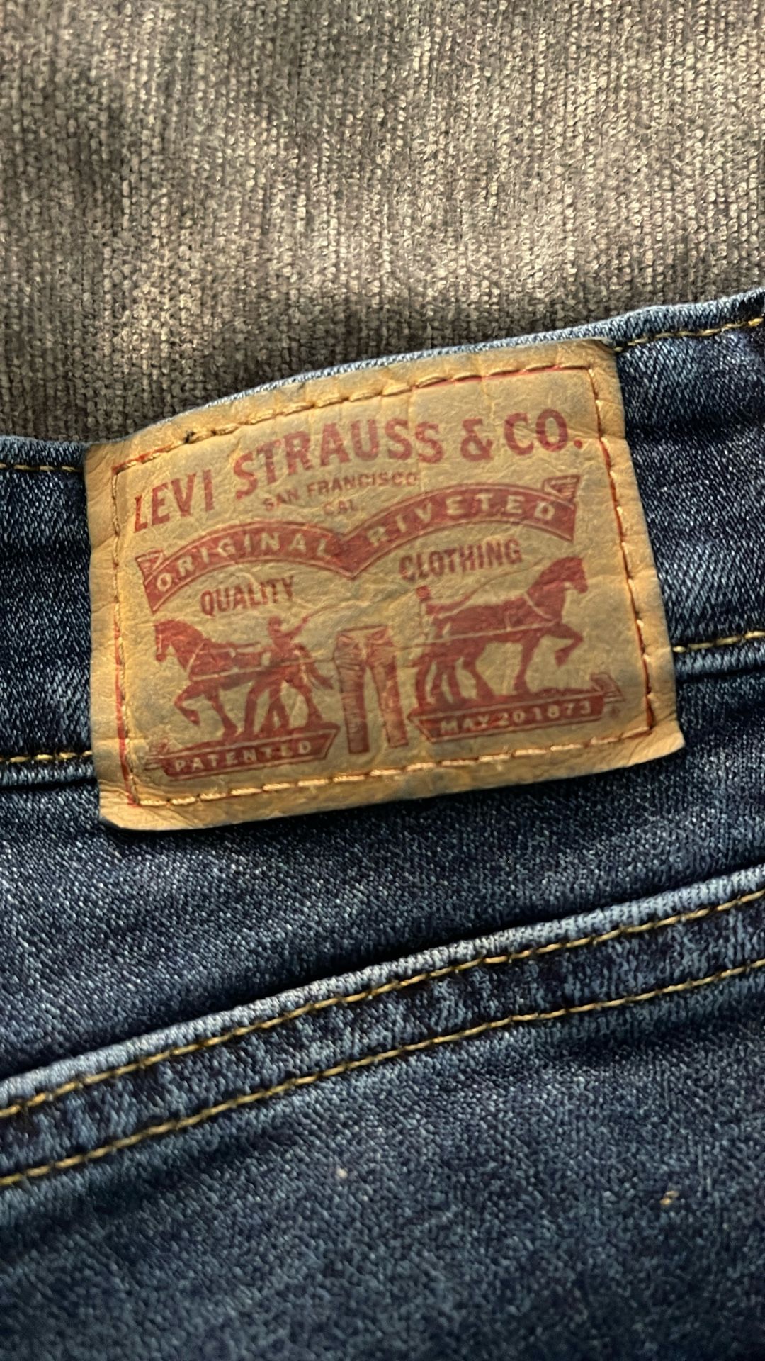 Levi’s 721 High Rise Skinny Size 33