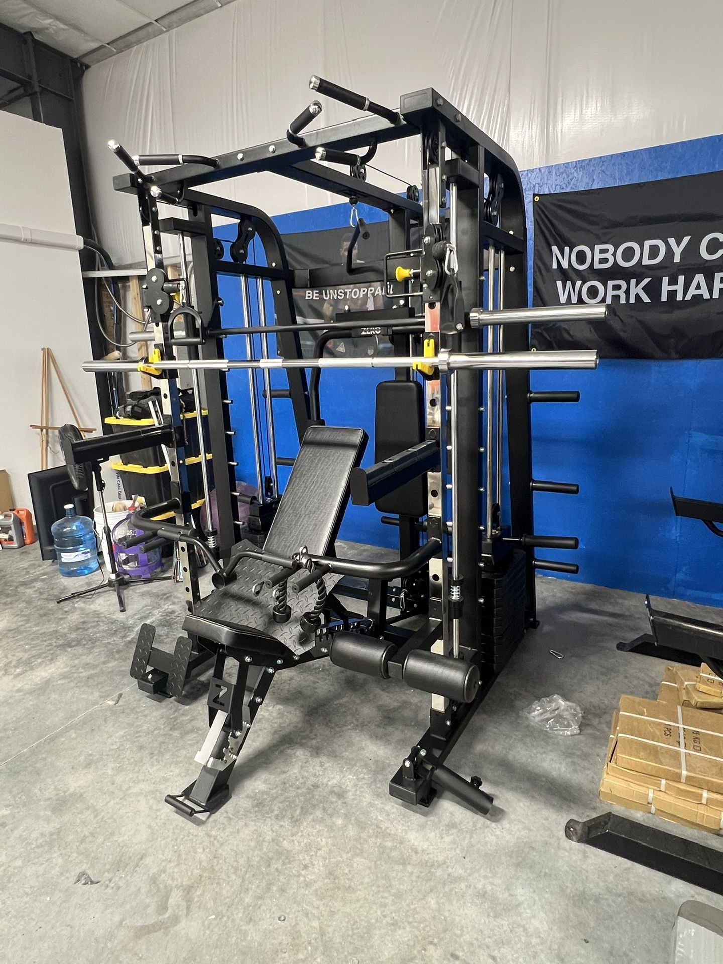 💥Free Delivery/Install💥 Complete Smith Machine Bundle 💪💪