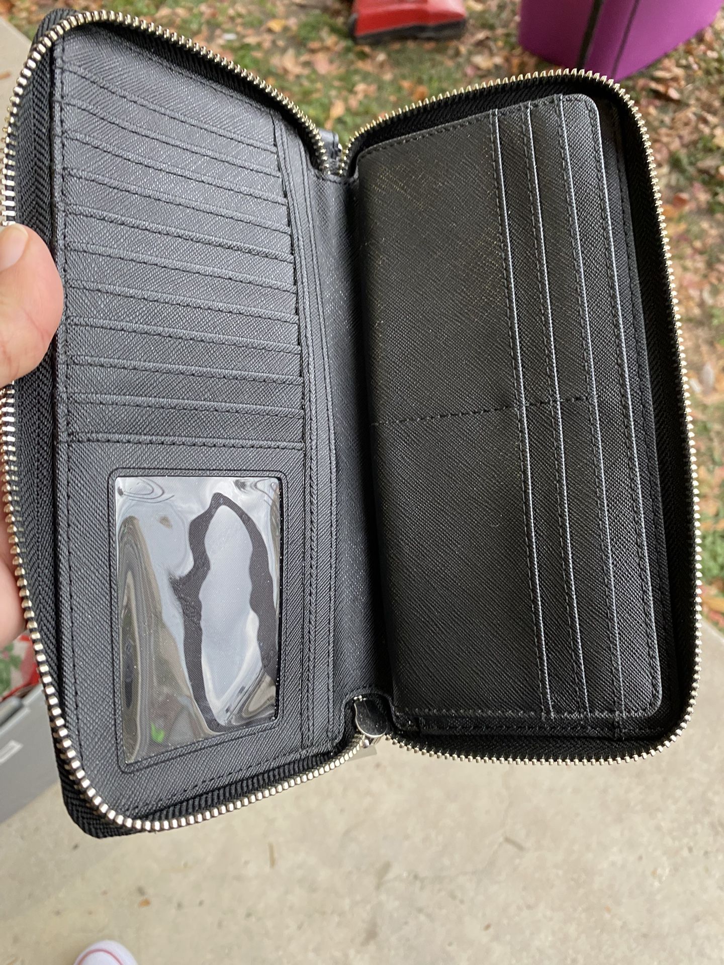 MK Black Wallet