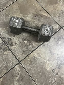 CAP Barbell 35lb Cast Iron Hex Dumbbell Single for Sale in Wesley