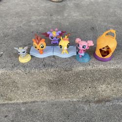 Littlest Pet Shop Mini Figure Lot – 6 Pieces w/ Playset Accessories (Hasbro LPS Animals)  ⸻  Description  Cute Littlest Pet Shop mini figure lot featu