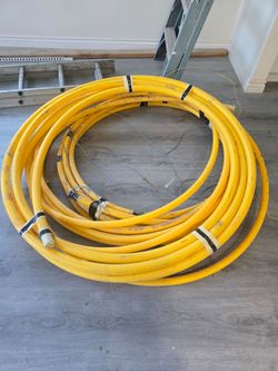 Poly gas pipe