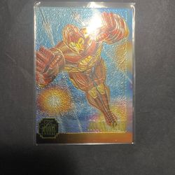 Iron Man Holofoil 1995 Marvel #3 Of 12