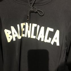 Black Balenciaga Hoodie S,m,l,