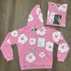 PINK STOCK X DENIN TEAR
