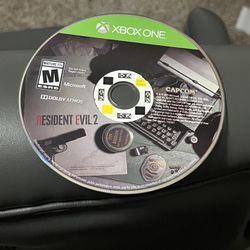 Resident Evil 2 Xbox One DISC ONLY 