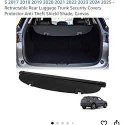 CX-5 Cargo Cover AND all Weather Floor Mats