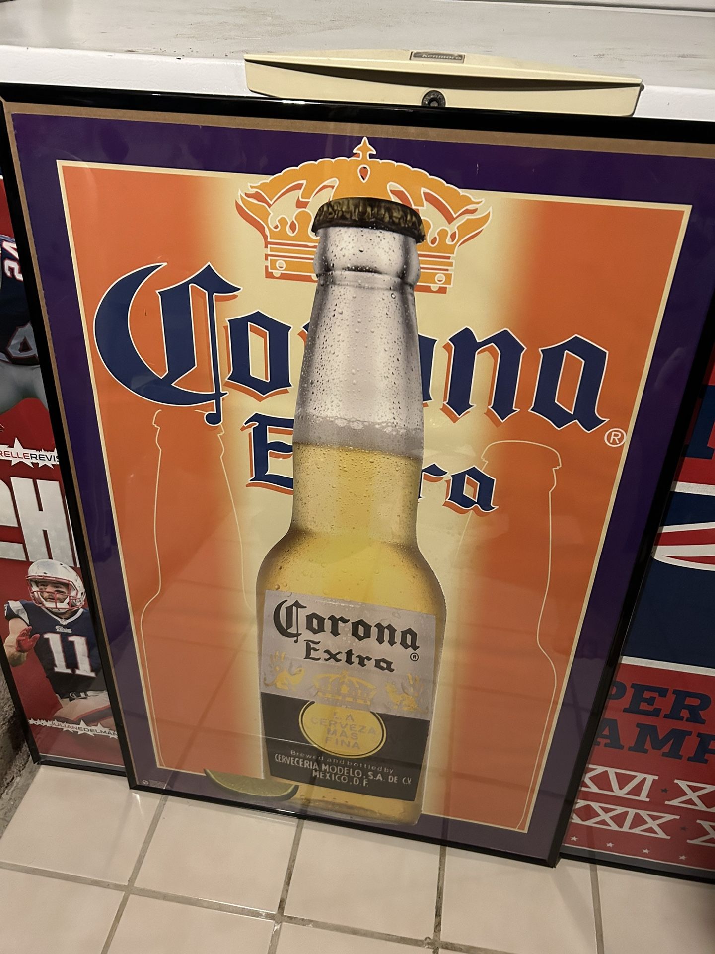 Mancave Decor Framed Poster