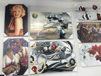 Wall pictures starting at $45