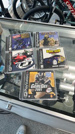 Original Sony PlayStation PS1 games