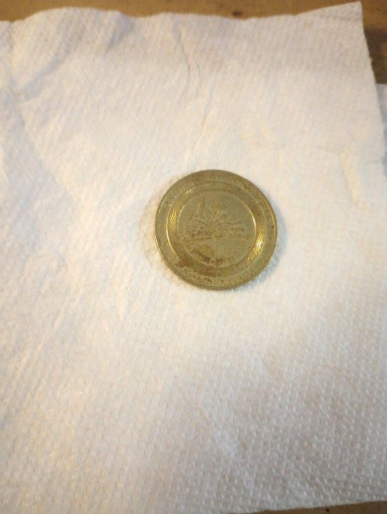 $1.00 RIVER PALMS RESORT CASINO TOKEN