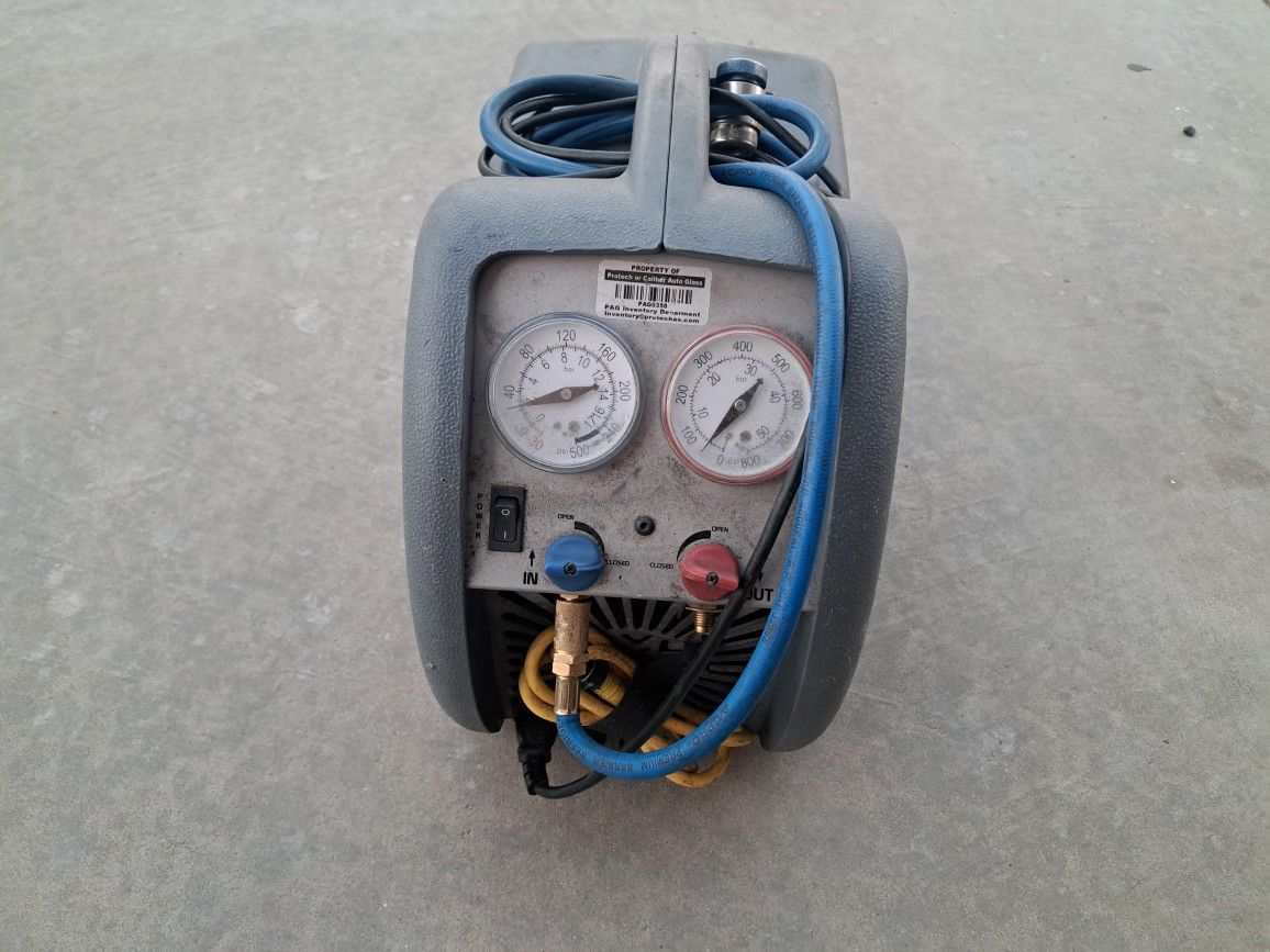 Robinair Portable Automotive Ac Recovery Machine