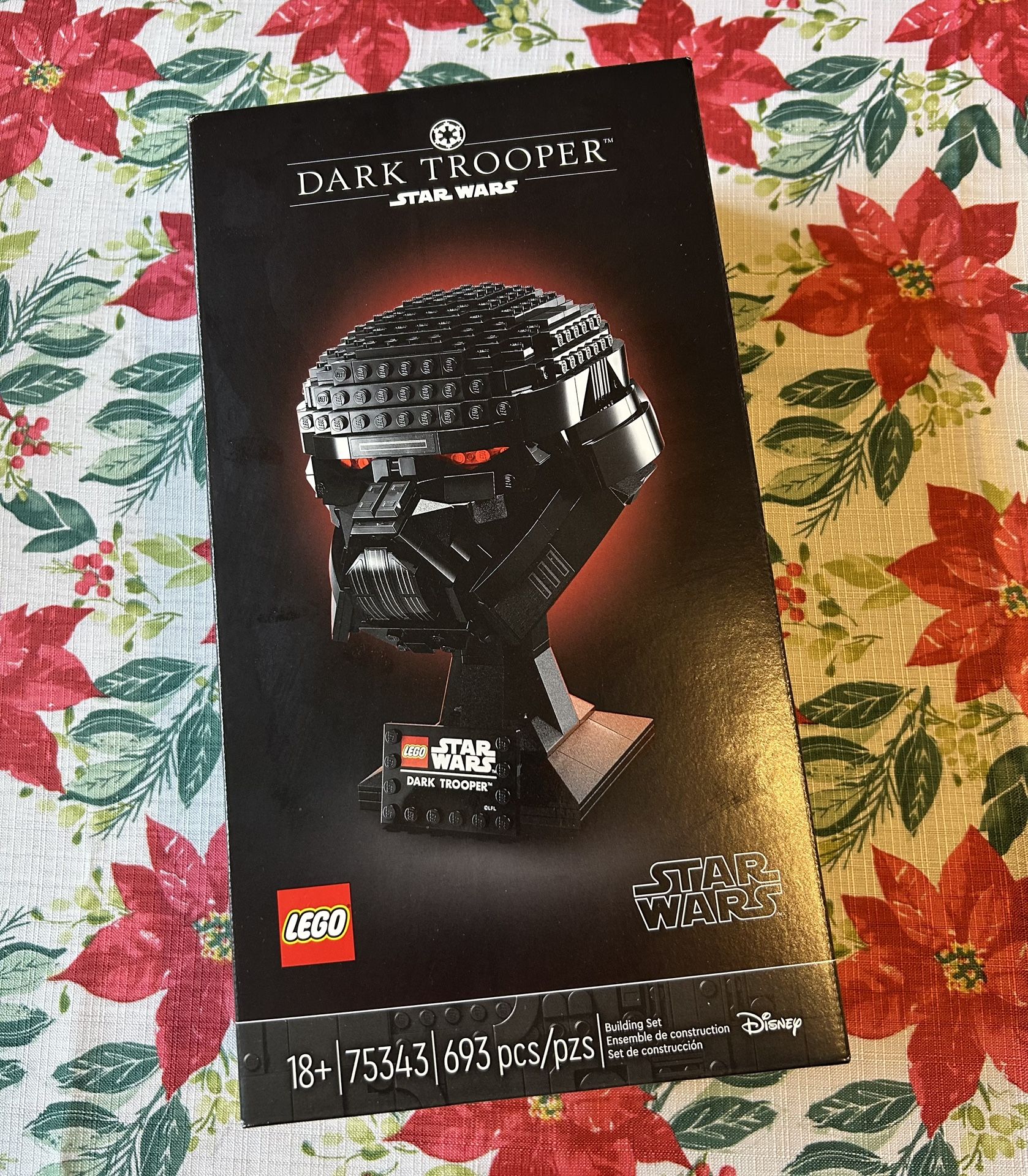 LEGO STAR WARS 75343 Dark Trooper Helmet - Brand New and Sealed