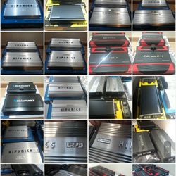 Car Audio Amplifiers Starting At 120