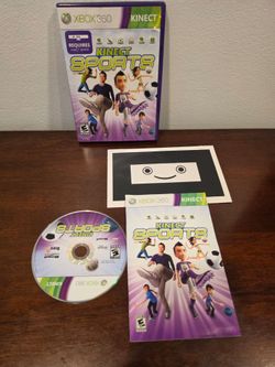 Kinect Sports Xbox 360 - With Manual CIB Video Game