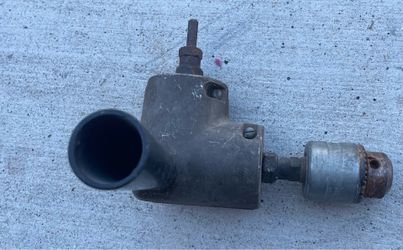 vintage Craftsman 90-degree angle drill attachment, model 9-26271 or similar, designed for use with standard 1/4" or 3/8" electric drills