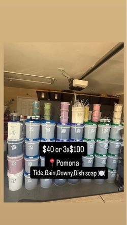 Detergent, Fabric Softener, Dish soap, Scent beads