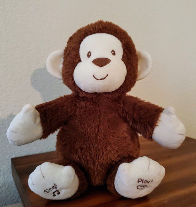 Gund Singing and clapping Monkey Toy
