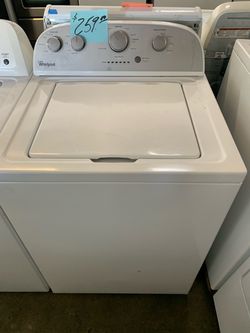 Whirlpool Washer Super Size Excellent. Works Perfectly. Warranty. Delivery Available. 2522 Market st Ft Myers 33901