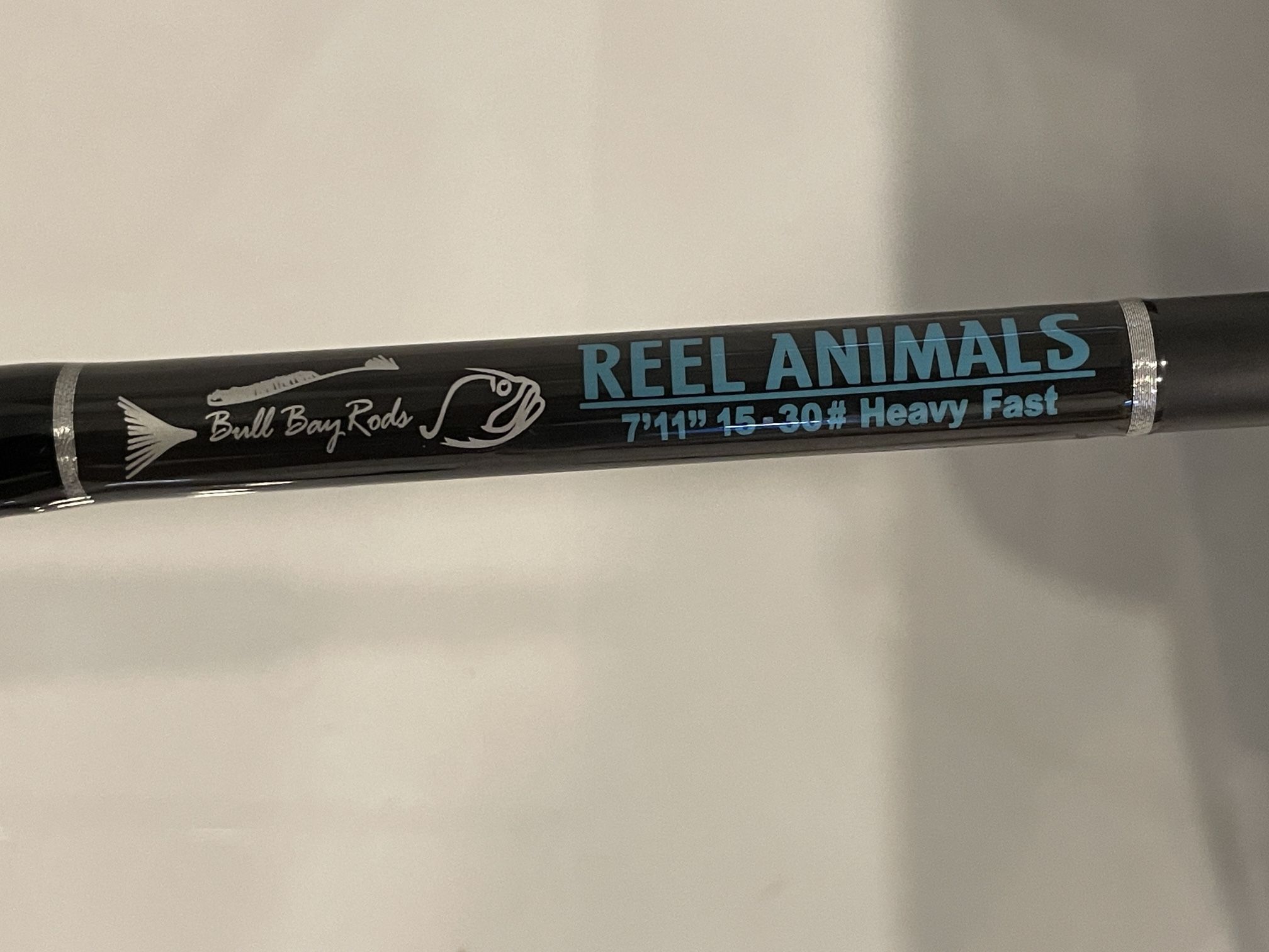 Bull Bay Rods Reel Animals 7’11 15-30 Heavy Fast Fishing Rod