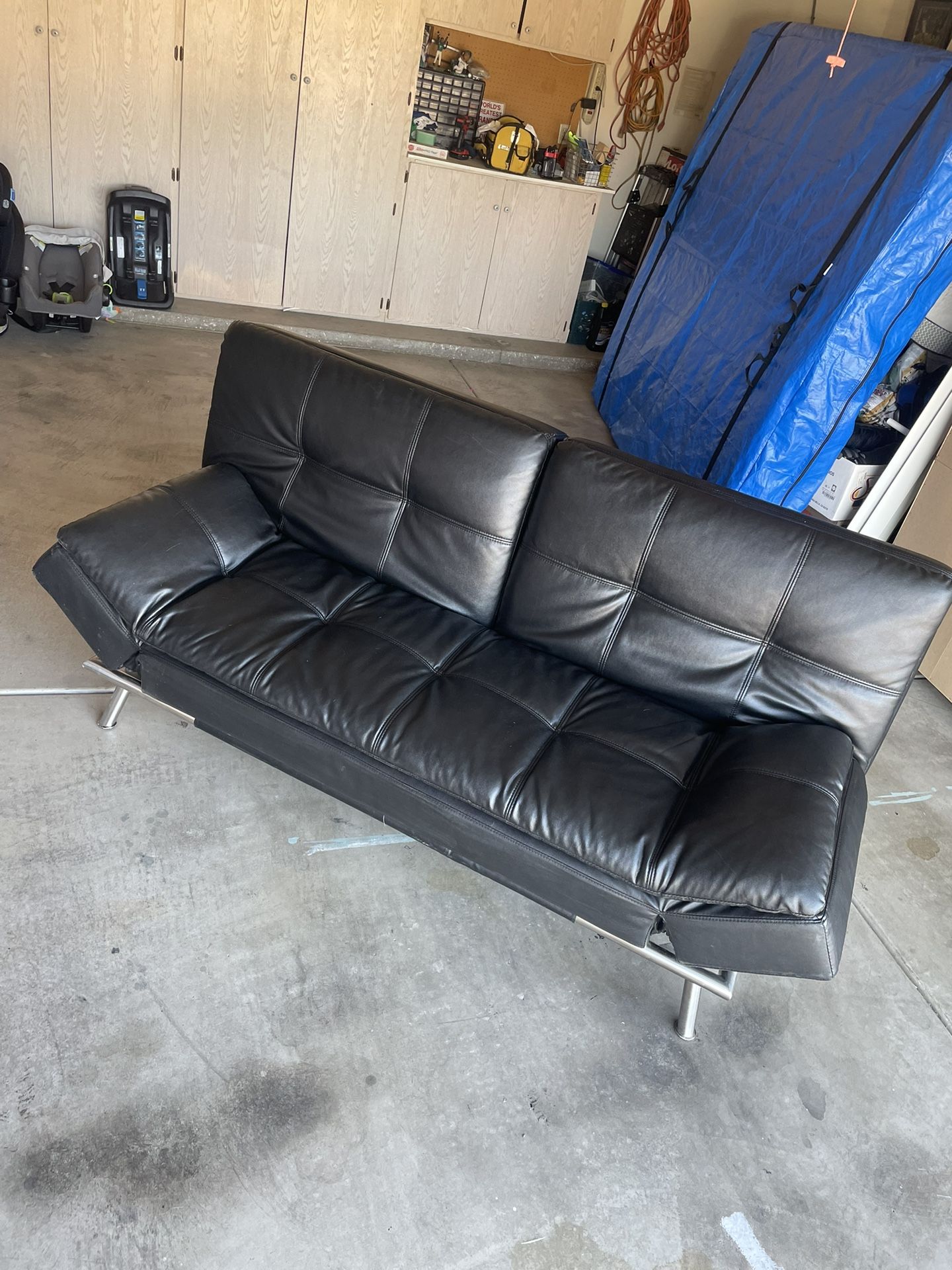 Black Futon Couch