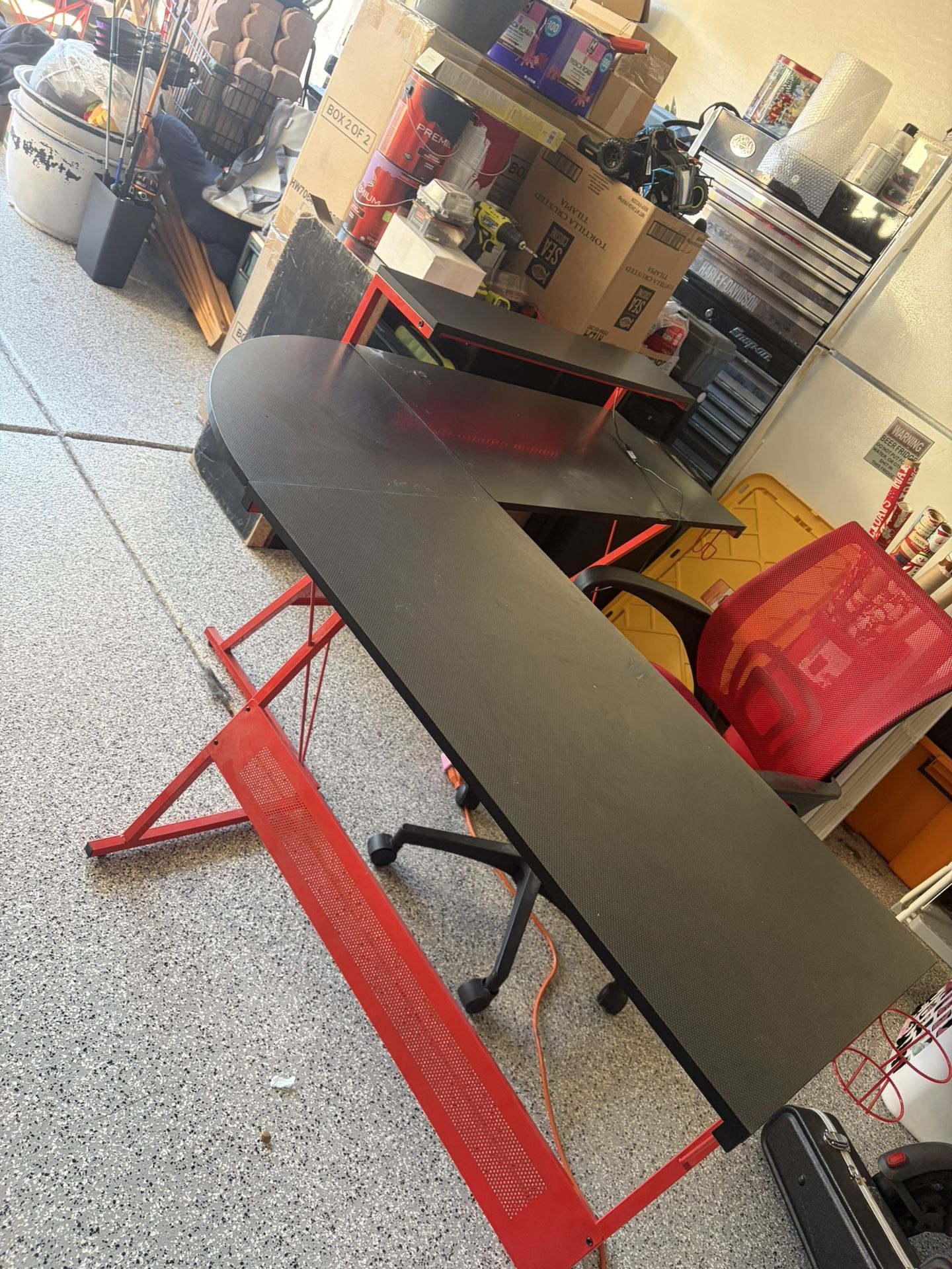 Computer Desk With Lights