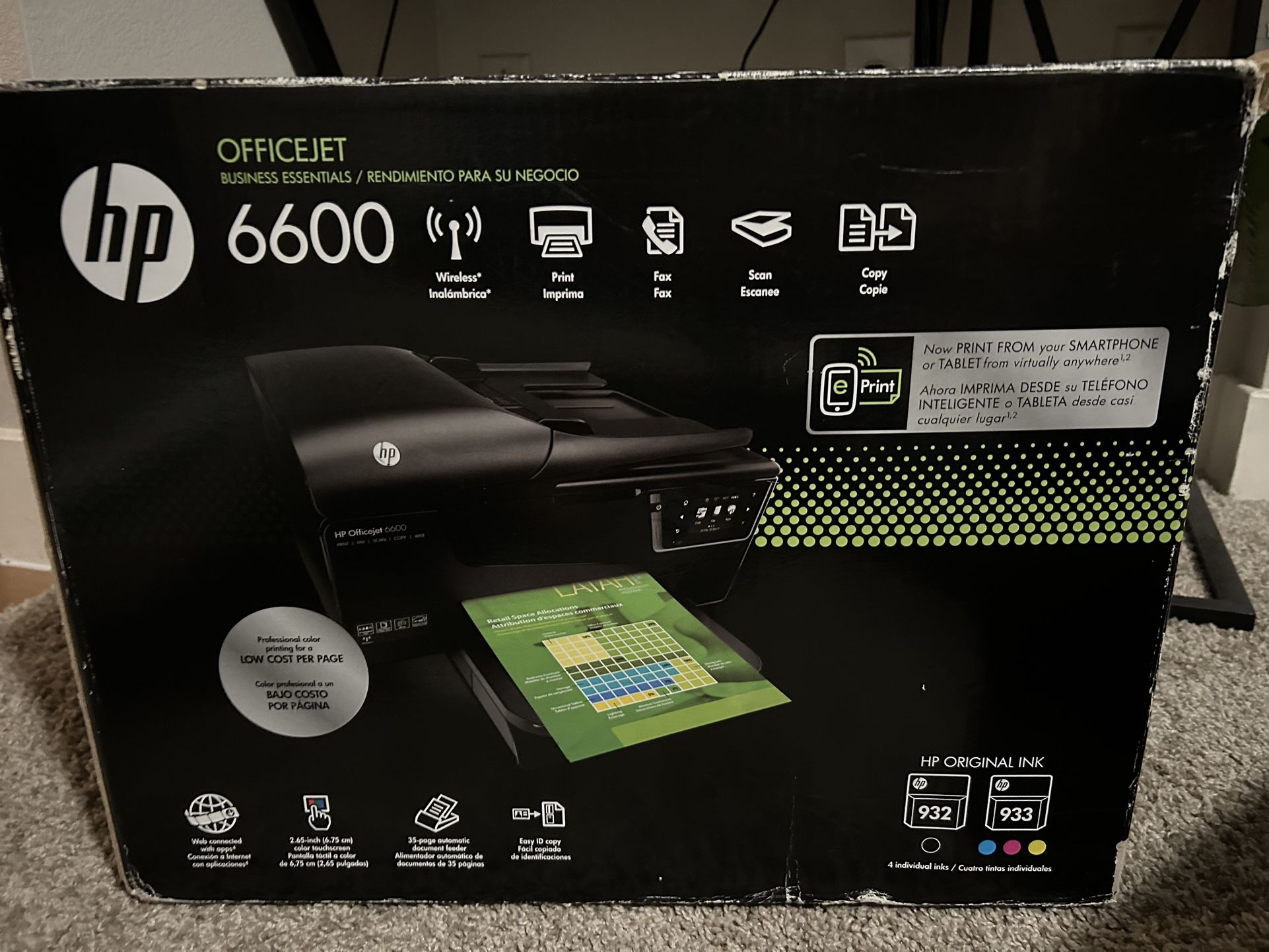 Hp 6600 Office jet