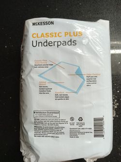 McKesson Classic Plus Underpads 23 x 36 in