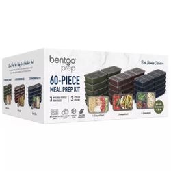 Bentgo Prep 60-piece Meal Prep Kit 