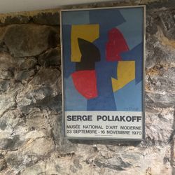 Framed Collectable Print:Expo Musée National d'Art Modern