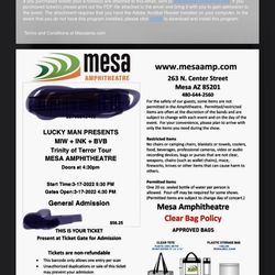 Trinity Of Terror Tour