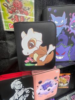Cubone custom painted top loader binder