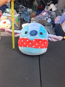Stitch Squishmallow Plush Valentine's Edition