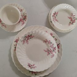 Vintage Royal China “Apple Blossom” Set
