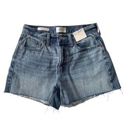 UNIVERSAL THREAD 90S BAGGY DENIM SHORTS WOMENS SIZE 4 MID RISE RELAXED NWT