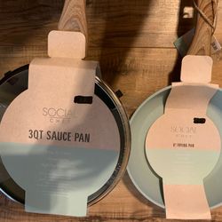 3 Qt Sauce Pan And 8inch Frying Pan Set 18.00