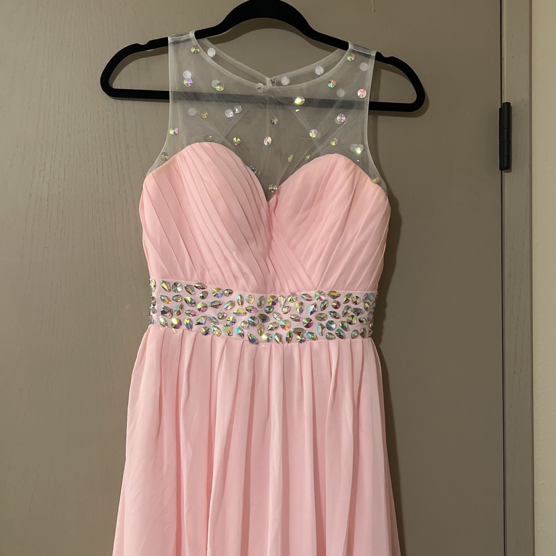 Pink Bridesmaid Dress