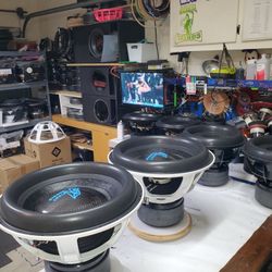 Pair of 18" Subwoofers