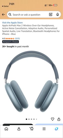 Apple AirPods Max 2 wireless